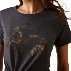 Women's Ariat Rodeo Stitches T-Shirt #10044617 -Cheap Cowgirl Mode Store 01bfa00109ae4f780c5b9a6ec5daa534