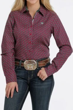 Women's Cinch Button Down Shirt #MSW9165015PNK -Cheap Cowgirl Mode Store 059276e22571a8749be51a9cdb9ea2ab