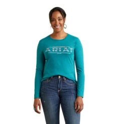 Women's Ariat Serape Logo T-Shirt #10042785