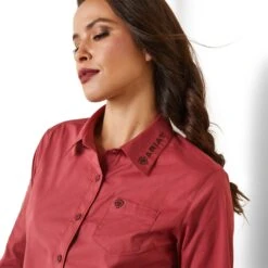 Women's Ariat Team Kirby Stretch Button Down Shirt #10043550 -Cheap Cowgirl Mode Store 2cf5a7b50a4262781931304d7355f0e9