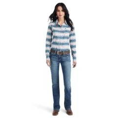 Women's Ariat Kirby Stretch Button Down Shirt #10042176 -Cheap Cowgirl Mode Store 5080443eae8b253d89c5ccf8d4b47633