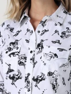 Women's Wrangler Retro Snap Front Shirt #112330046 -Cheap Cowgirl Mode Store 61c7a05d8e3470c74bf56ff2eff2f8cc