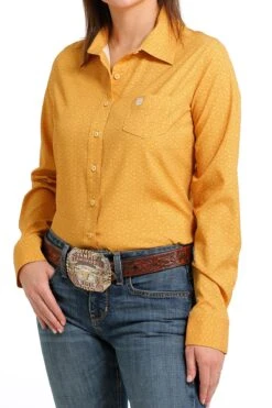 Women’s Cinch Arenaflex Button Down Shirt #MSW9163016