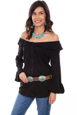 Women's Scully Honey Creek Blouse #HC579