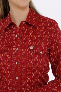 Women's Cinch Snap Front Shirt #MSW9201036RD -Cheap Cowgirl Mode Store 73be12cb5fd66c469fa8951b55ef3407