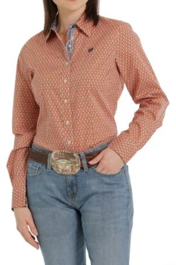 Women's Cinch Orange Button Down Shirt #MSW9165028ORG -Cheap Cowgirl Mode Store 761a11f19dd255fa060ae3b8c849845d