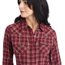 Women's Ariat REAL Trail Blaze Snap Front Shirt #10042295 -Cheap Cowgirl Mode Store 9cdf125358fe59b977eef11d1b588b14