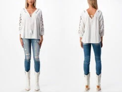 Women's Miss Me Blouse #MT1967L