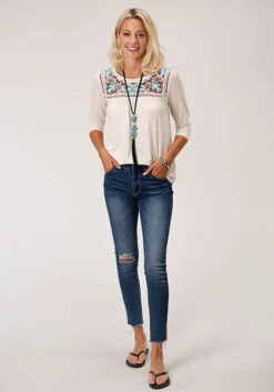 Women's Roper Blouse #03-038-0513-5040 -Cheap Cowgirl Mode Store a62b44edc14523b1bf5f7a980f28f2d7