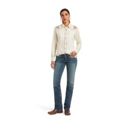 Women's Ariat R.E.A.L. Georgia Snap Front Shirt #10040708 -Cheap Cowgirl Mode Store bd6d8f3146ce10944df8c00096352dc6
