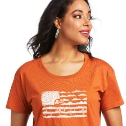 Women's Ariat Desert Flag T-Shirt #1003997 -Cheap Cowgirl Mode Store ed8466d28adbc1fdd399f39de326f845