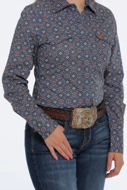 Women's Cinch Snap Front Shirt #MSW9201035BLU -Cheap Cowgirl Mode Store fc4f6cc8c4362caeb0879c0c208f9d65