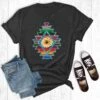 Women's Rebel Rose Serape Sunflower T-Shirt